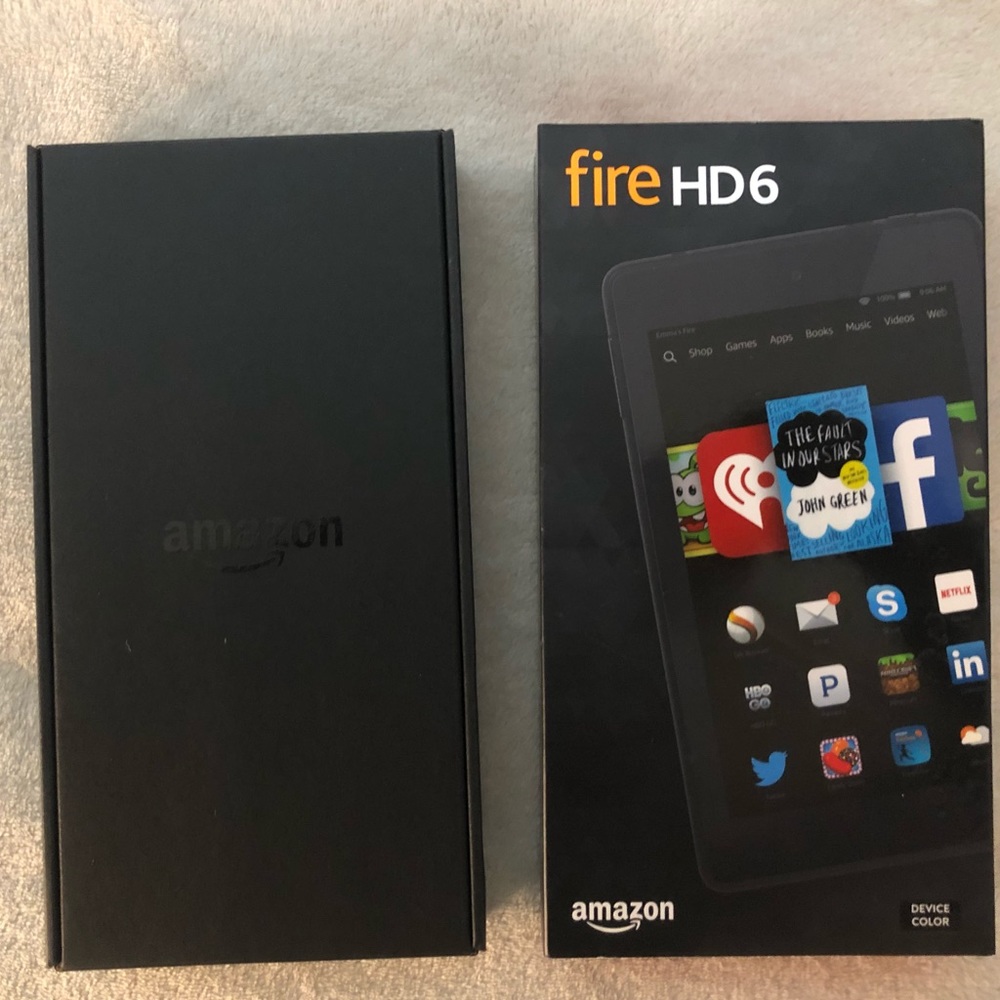 Black Amazon Fire Tablet